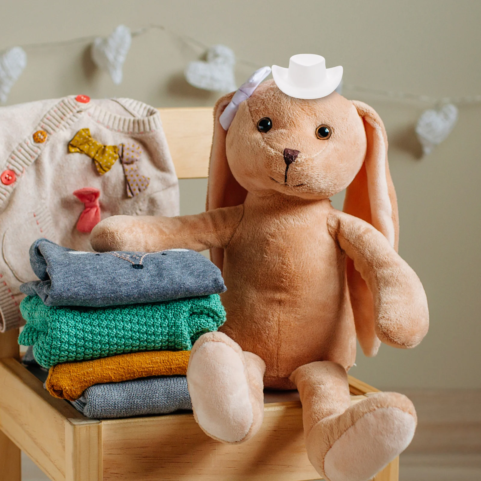 20 szt. Małe kapelusze, bezpieczny materiał, precyzyjne wykonanie, prezenty dla dzieci, zabawne rękodzieło, mini model kapelusza, model kapelusza do zabawy w udawanie.