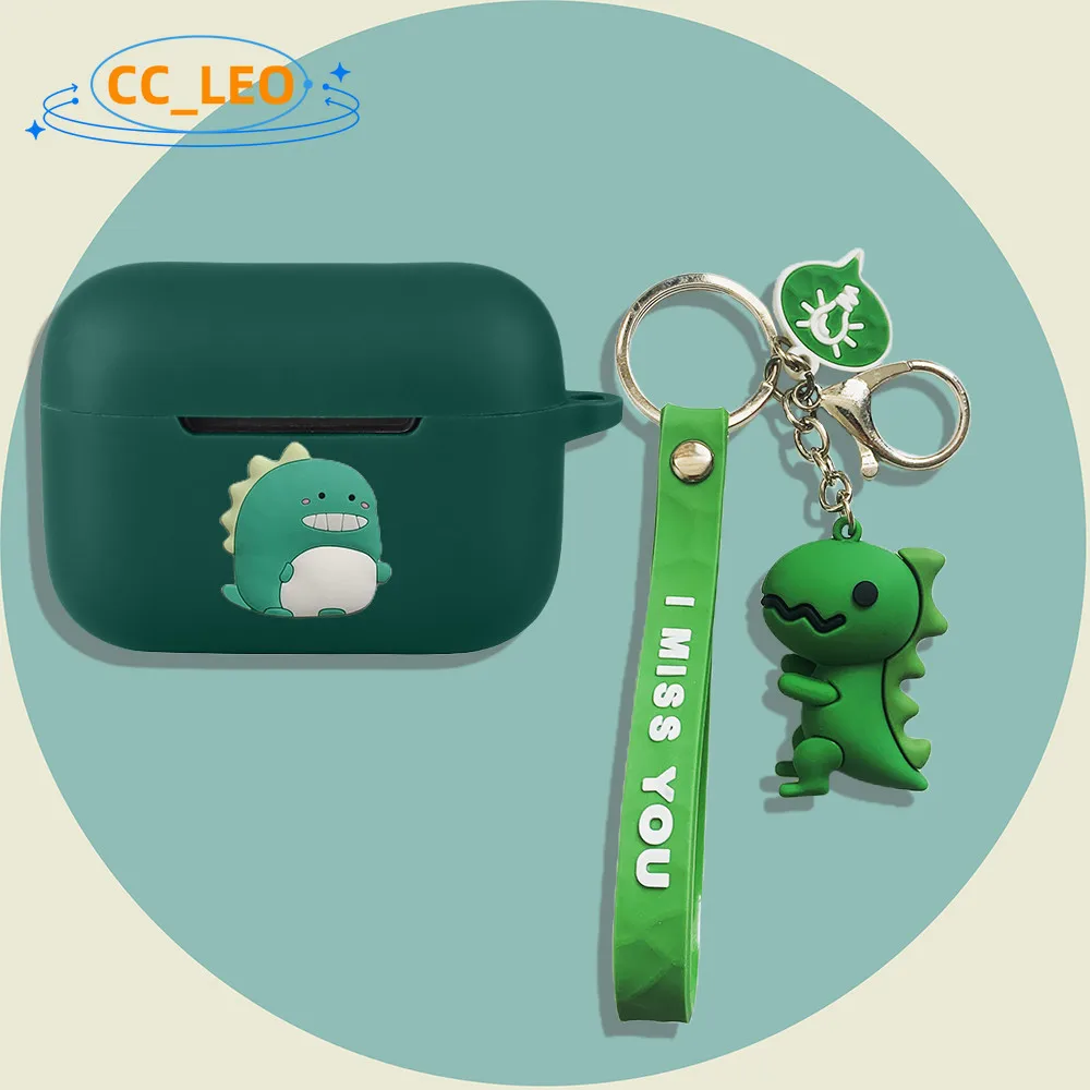 Case for Razer Hammerhead V3 HyperSpeed Silicone Soft Case Protective Sleeve Cartoon Dinosaur Piggy Cute Shark Bulldog