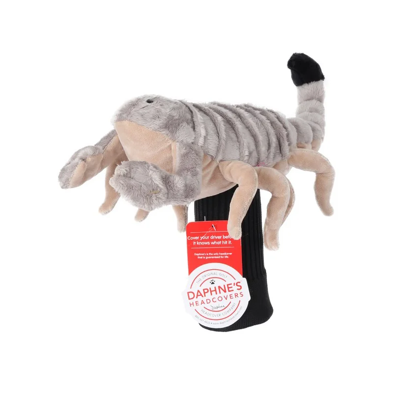 golf-club-cover-animal-series-plush-club-head-protector-small-scorpion-golf-club-cover-dph063-scorpion-hybrid