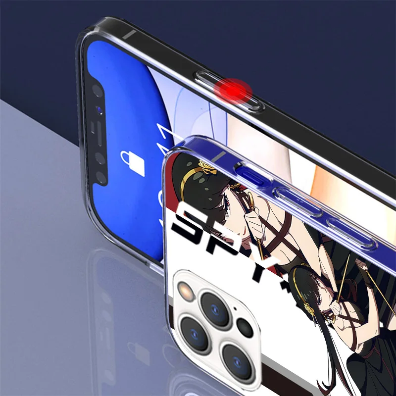 Anime Spion Familie Anya Handy hülle für iPhone 16 Pro Max 15 14 plus 11 12 13 Mini xs x xr 7 8 se personal isierte Geschenk druck hülle