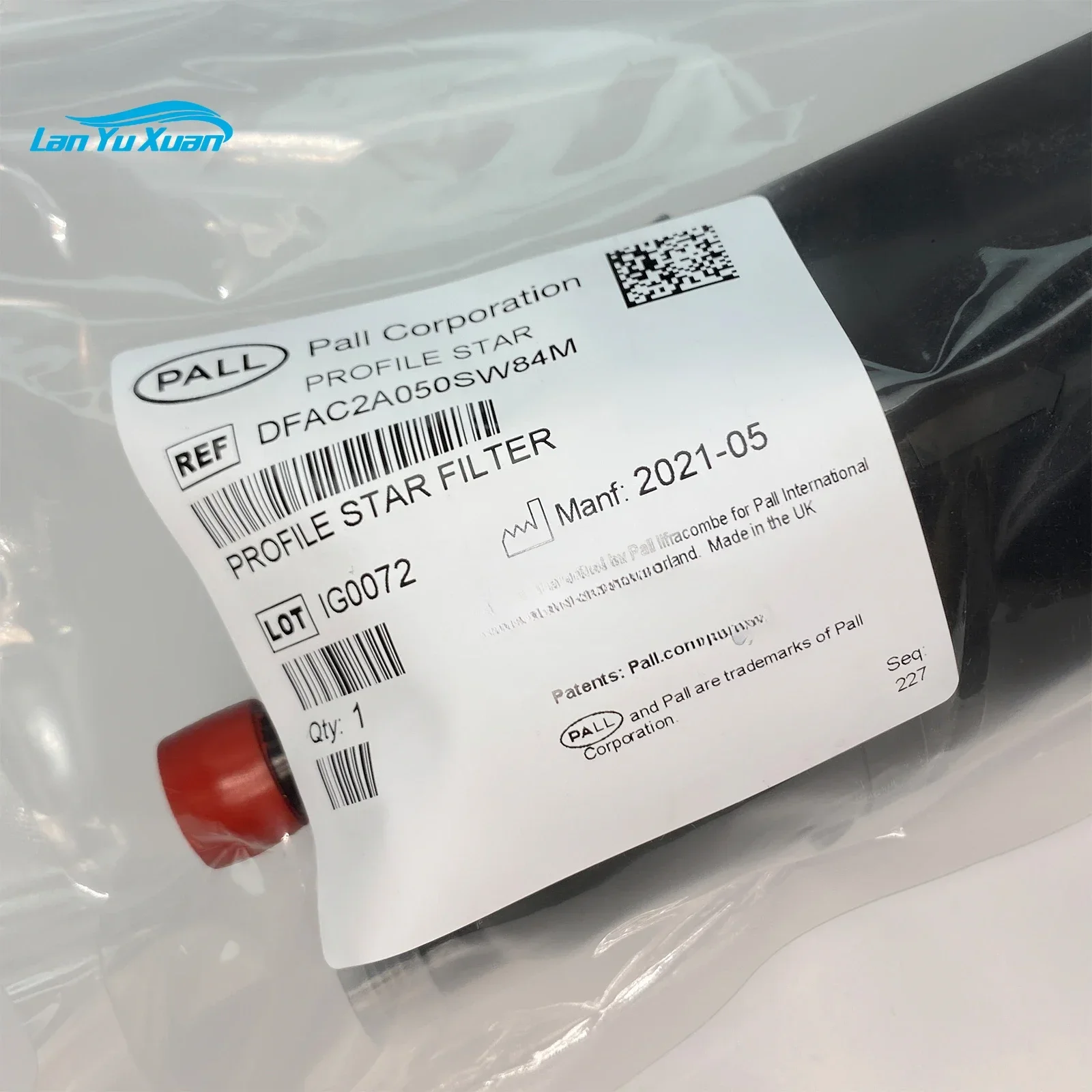최고의 품질 대형 잉크젯 프린터 캡슐 잉크 필터 Pall UV 잉크 필터 DFAC2A050SW84M 용 5 마이크론 긴 잉크 필터