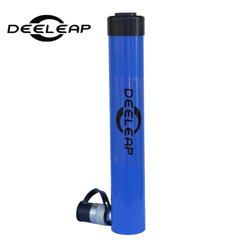 Deeleap 10 Ton Capacity,10 in Stroke General Purpose Hydraulic Cylinder Tools for Chassis Straightening Machine