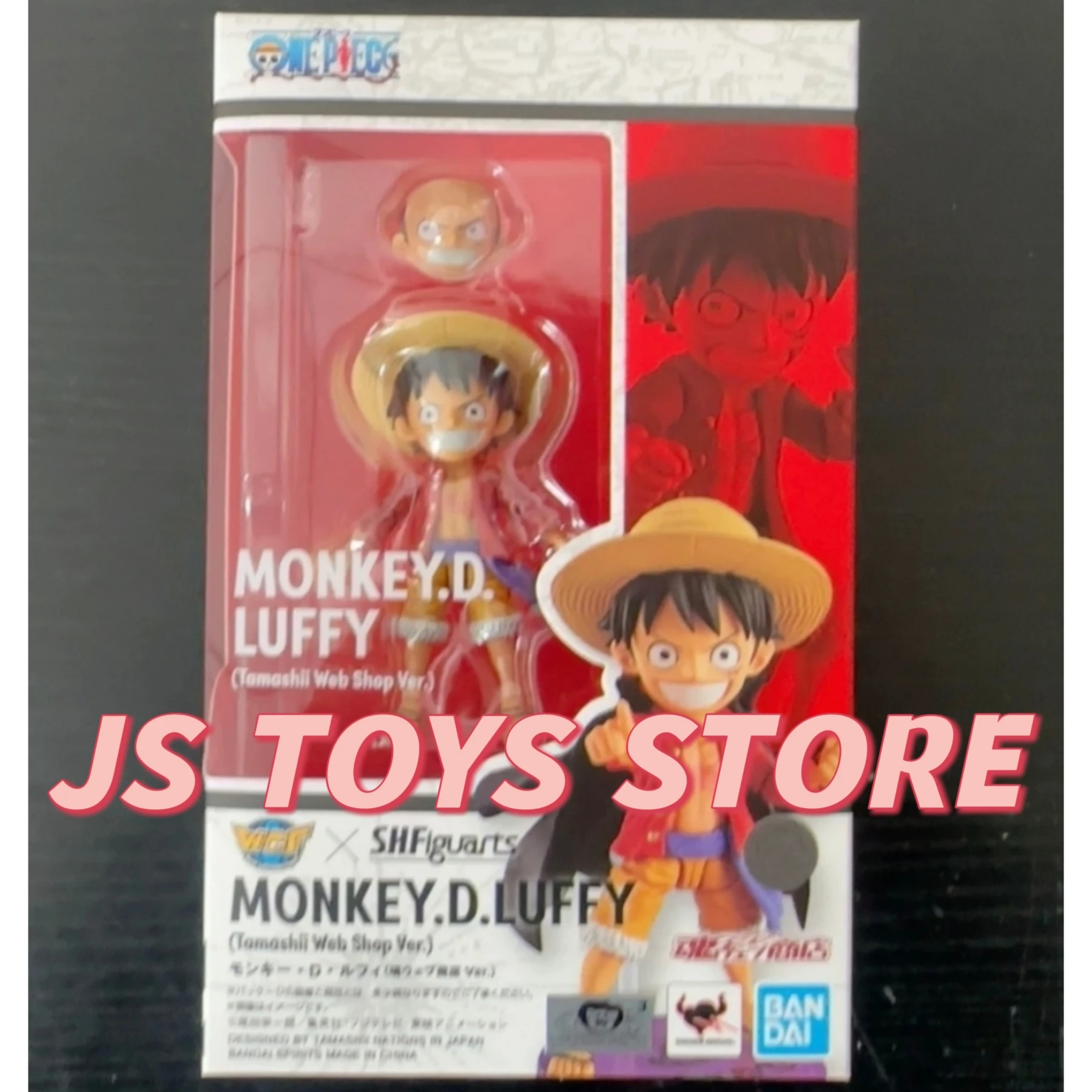 Bandai S.H.Figuarts SHF WCF MONKEY.D.LUFFY (Tamashii Web Shop Ver.) Action Collection Figures Model Toys