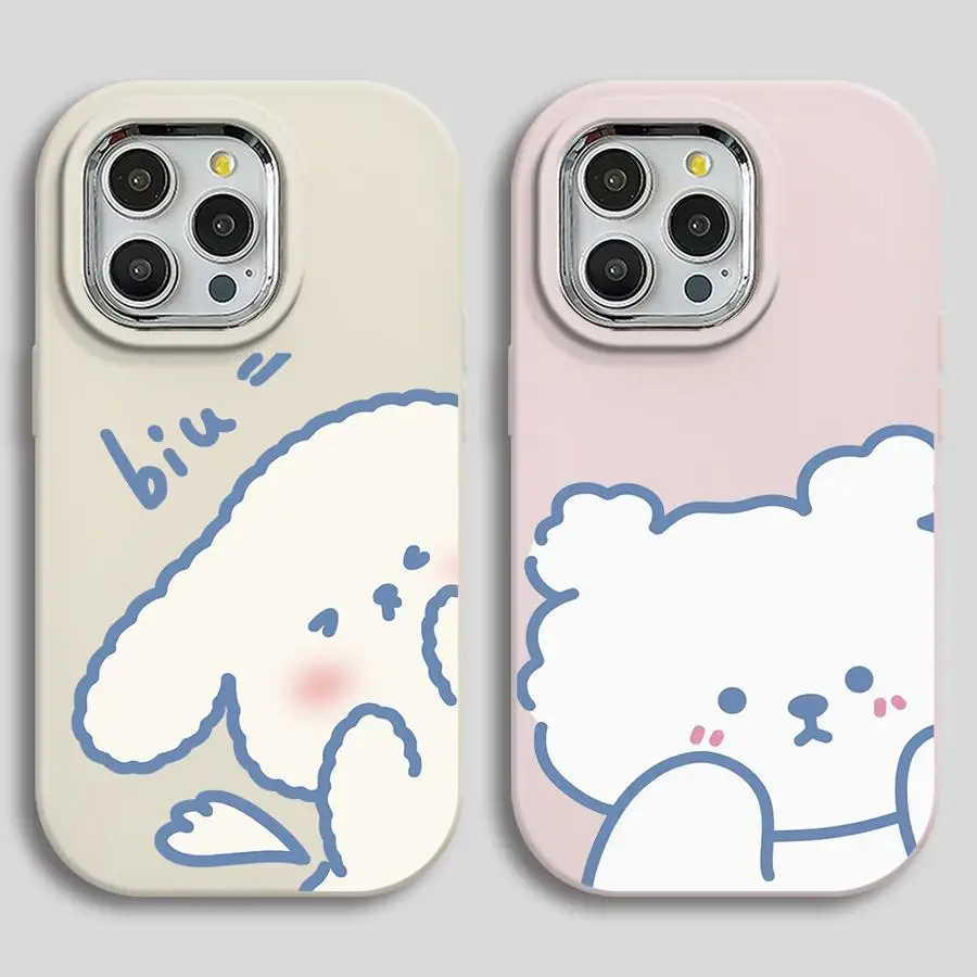 Cartoon Bear Phone Case for Xiaomi Redmi 12 12C 13C 5G 4G A1 A2 Plus 9 9A 9C 9T K40 Pro K60 Ultra Bumper Cover