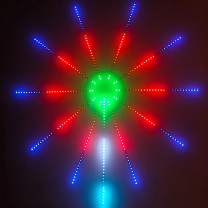 USB LED Strip Light RGB Multicolor Music Rhythm Light Holiday Wall Decoration