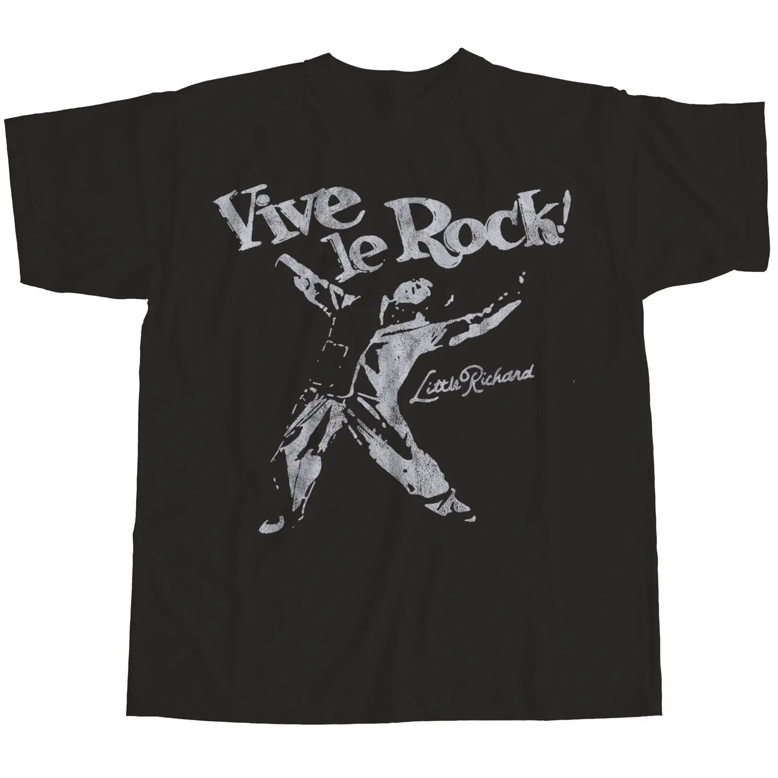 Robot Rave Vive Le Rock Worn by Sid Vicious Black T-Shirt