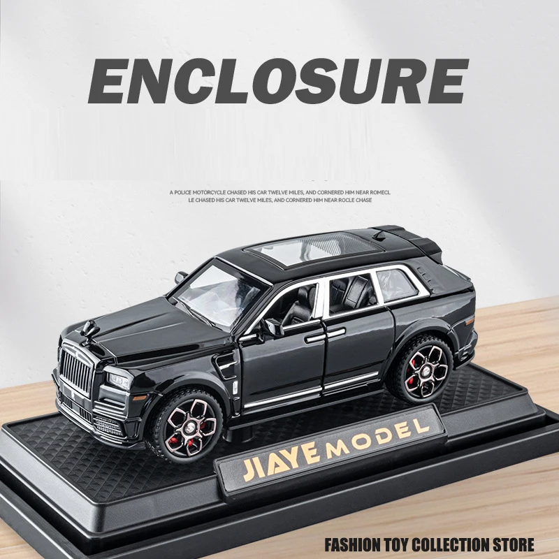 1: 36 CULLINANG Alloy Car Model Diecasts Toy With Sound and Light Vehicles Decoration Toys For Kids Gift