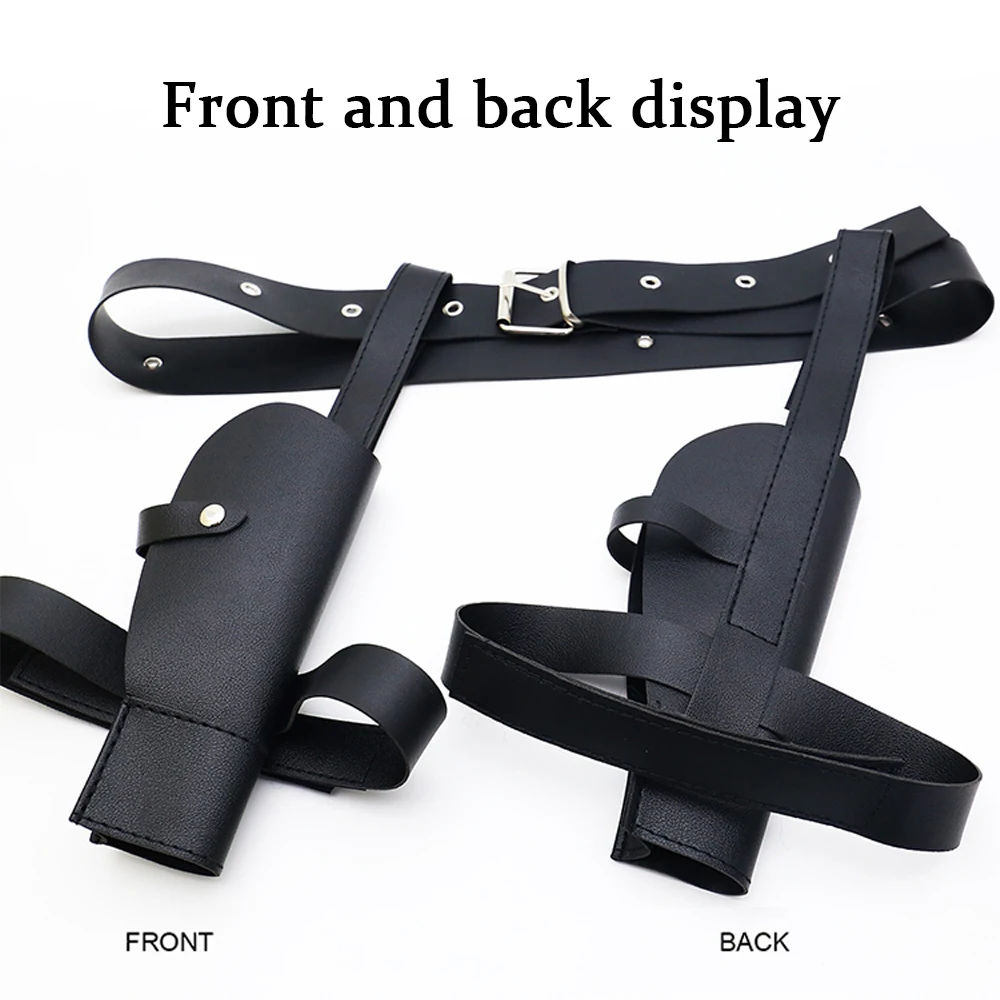 เข็มขัดหนัง PU สไตล์คาวบอยตะวันตก สำหรับตกแต่ง คอสเพลย์ บทบาทสมมติ อุปกรณ์เสริม มีจำหน่ายสำหรับผู้ชายและผู้หญิง