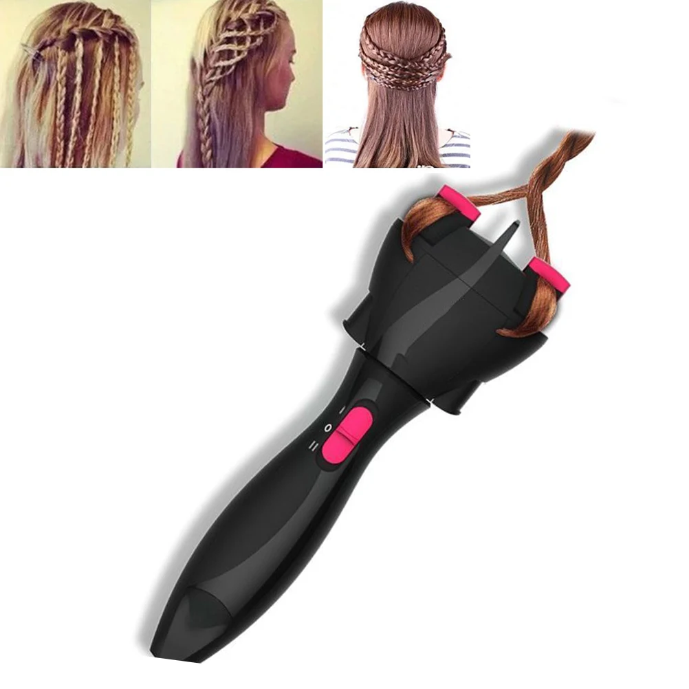Electric Hair Braider Electric Hair Braider Automatic Twist Braider Knitting Device Machine Braiding Hairstyle Hair Styling Tool