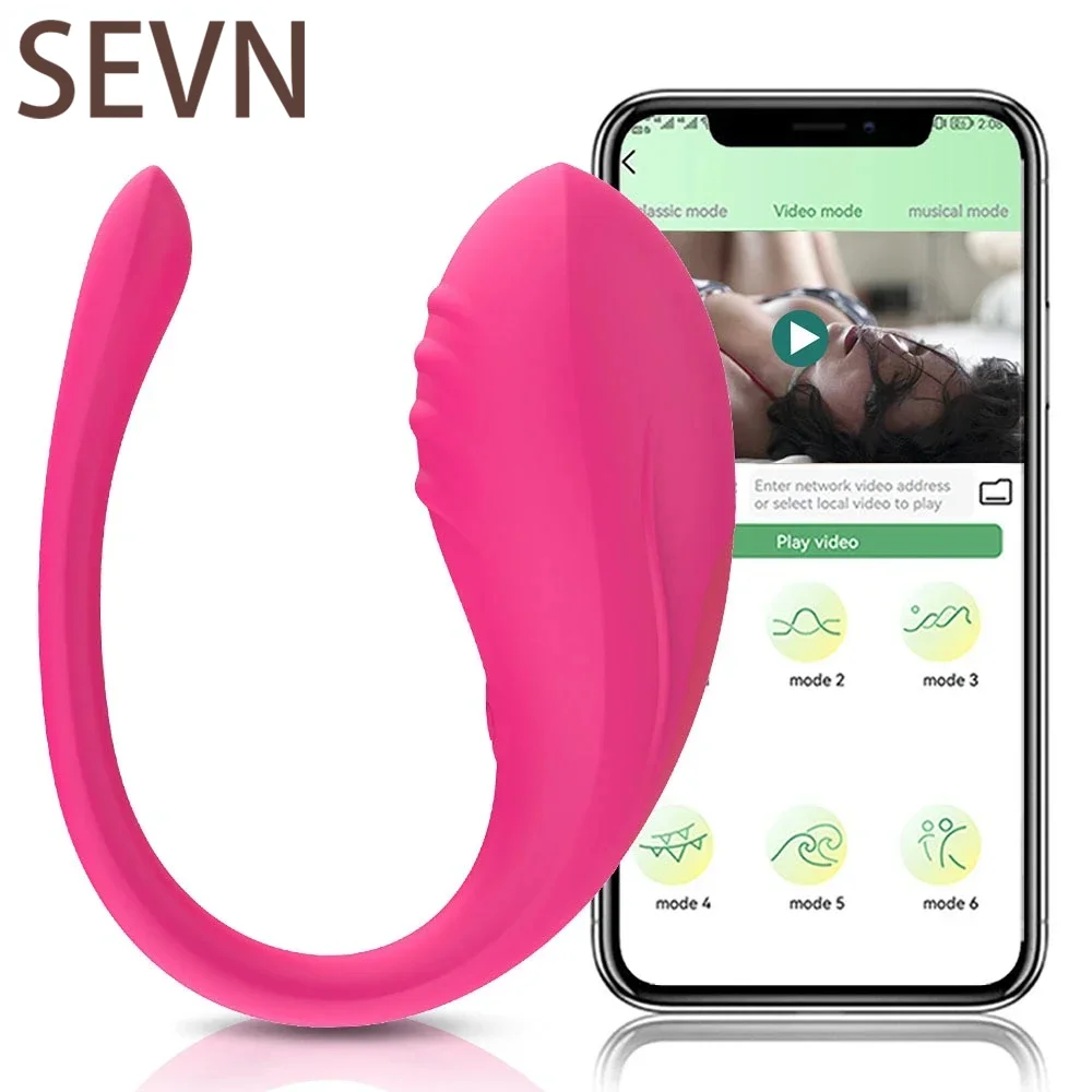 Wireless Bluetooth G Spot Vibrator for Women Clitoris Stimulator Dildo Wear Vibrating Egg Female Panties Sex Toys for Couple 18+