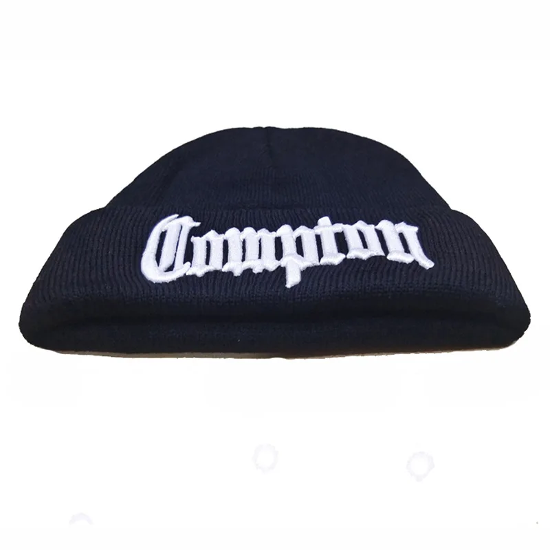 Fashion West Beach Gangsta Nwa Compton Winter Warm Fashion Beanies Knitted Bonnet Skullies Caps Hip Hop Gorros Knit Hat