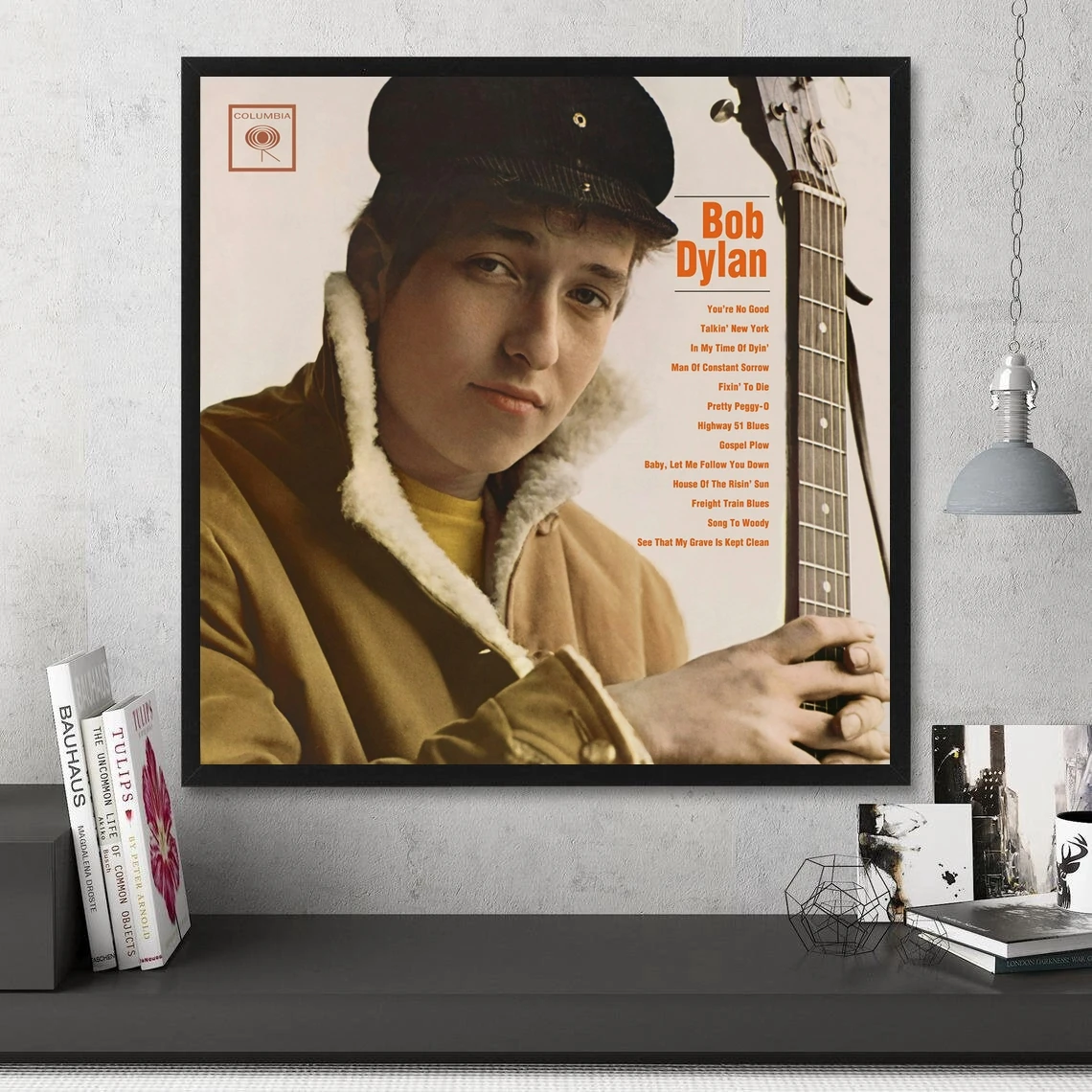 Bob Dylan Bob Dylan Music Album Cover Poster Canvas Art Print Home Decor Wall Painting ( No Frame )