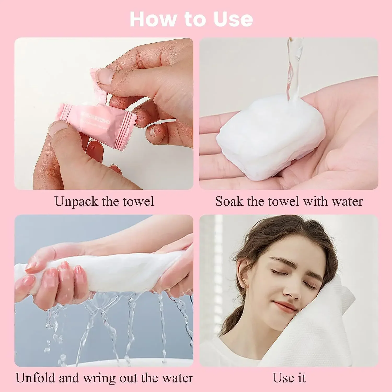 Bathroom Accessories Bathrobe Beach Towel Home Spa Portable Face Bath Towels Barbecue 5-30pcs Camping Coin Disposable Garden