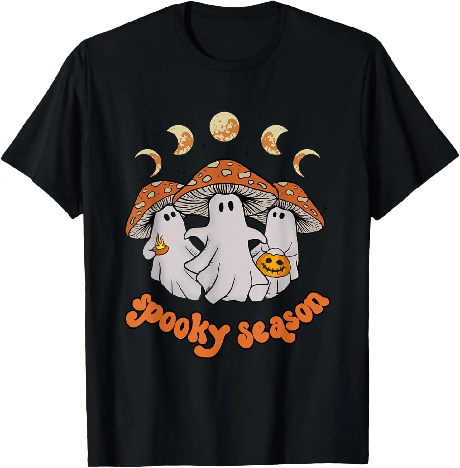 Humor Ghost Mushroom, Boo Mushroom Temporada espeluznante Halloween Camiseta