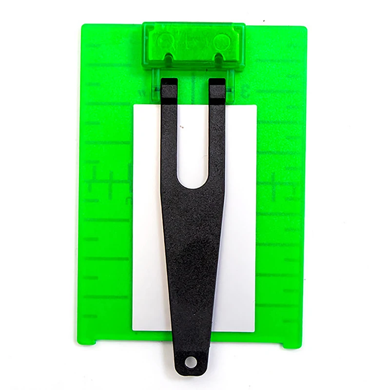 1PC Plastic Lase Target Card Plate for Green Red Lase Level for Line Lasers Reflective Magnetic Plate Laser Target 11.5cmx7.4cm
