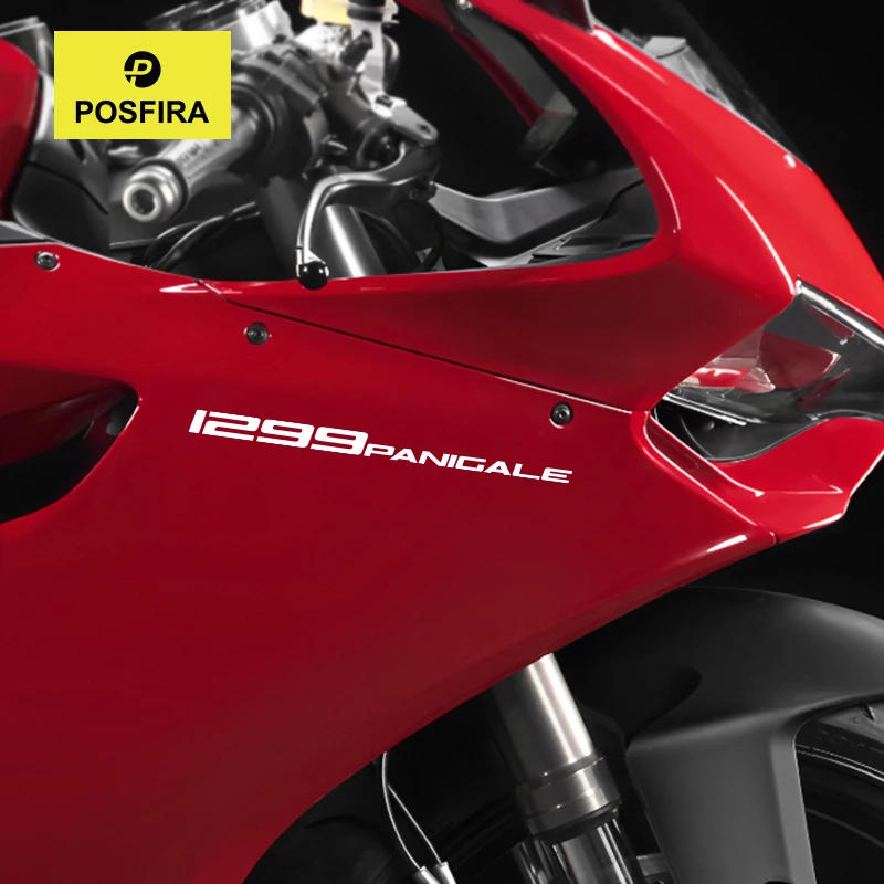 

POSFIRA наклейки на обтекатель мотоцикла, виниловые наклейки для Ducati Panigale 959 1199 899 1299 2012-2019, аксессуары для наклеек на мотоцикл