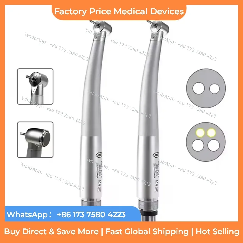2026 High-Speed Mini Handpiece 3 Water Spray Push Button Control Child-Friendly Ceramic Bearing for Kid fastshipping