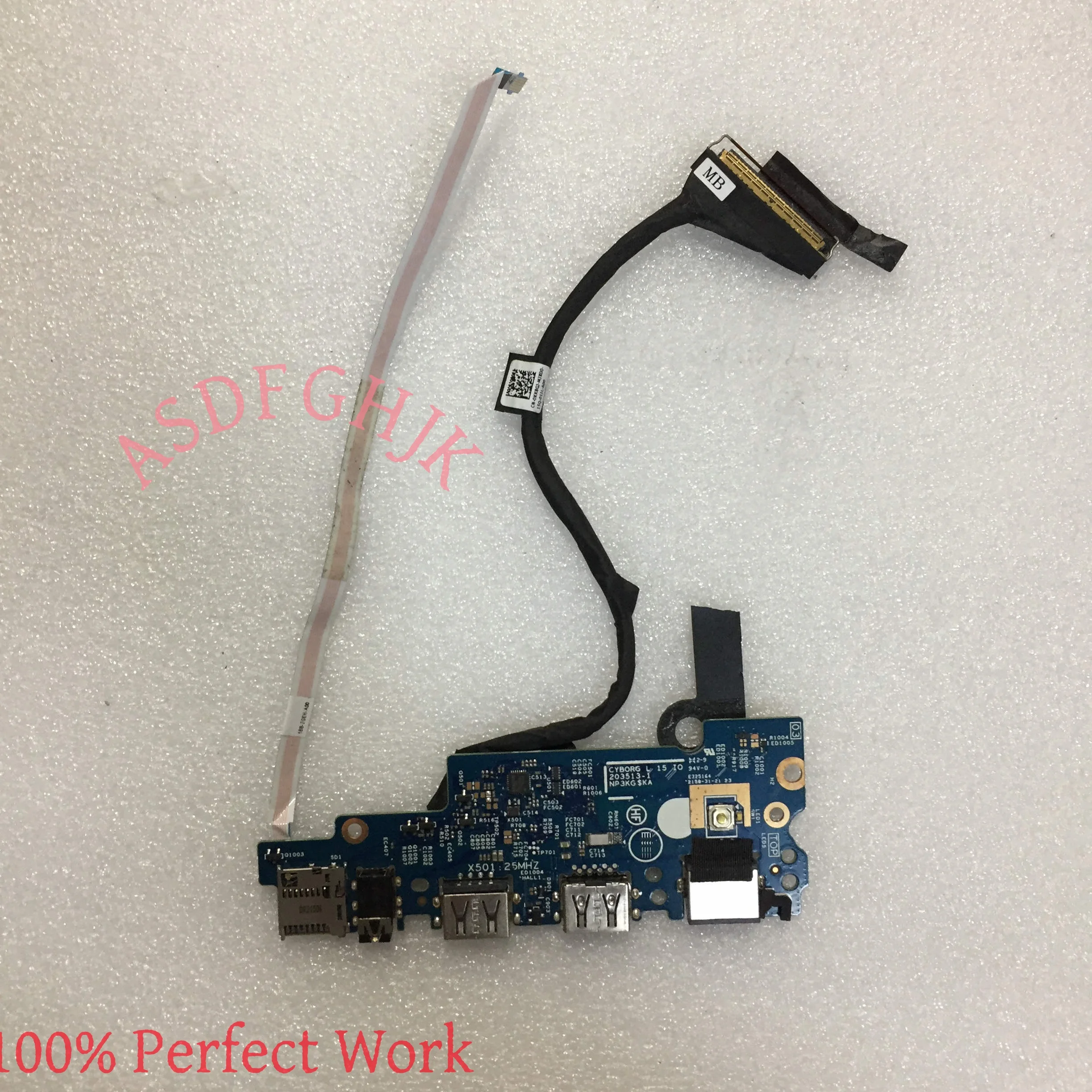 For Dell Latitude 3520 E3520 Switch Board WITH CABLE 203513-1 TEST OK ，Freeing shipping