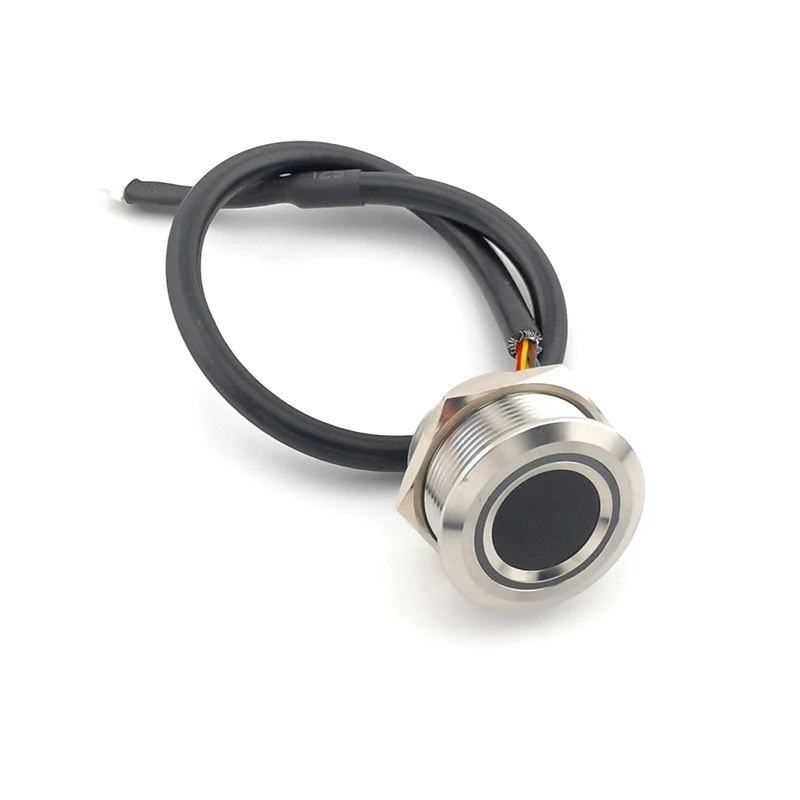 

R503Pro UART/USB RGB светодиодный контроль емкостью 1500, круглый модуль отпечатков пальцев, датчик для контроля доступа Arduino Android, бесплатный SDK