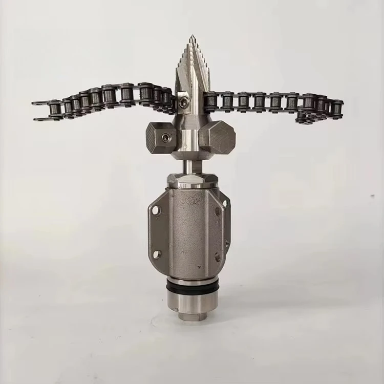 Sewer Jet Rotating Chain Root Cutter 4000psi High Pressure Chain Flail Scraper 3/8 for Drain Pipe Cleaning