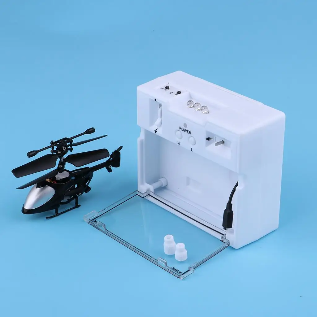 Indoor Mini RC Helicopter Infrared Drone Mini Control Plane with Model Airplane Propeller for Gift