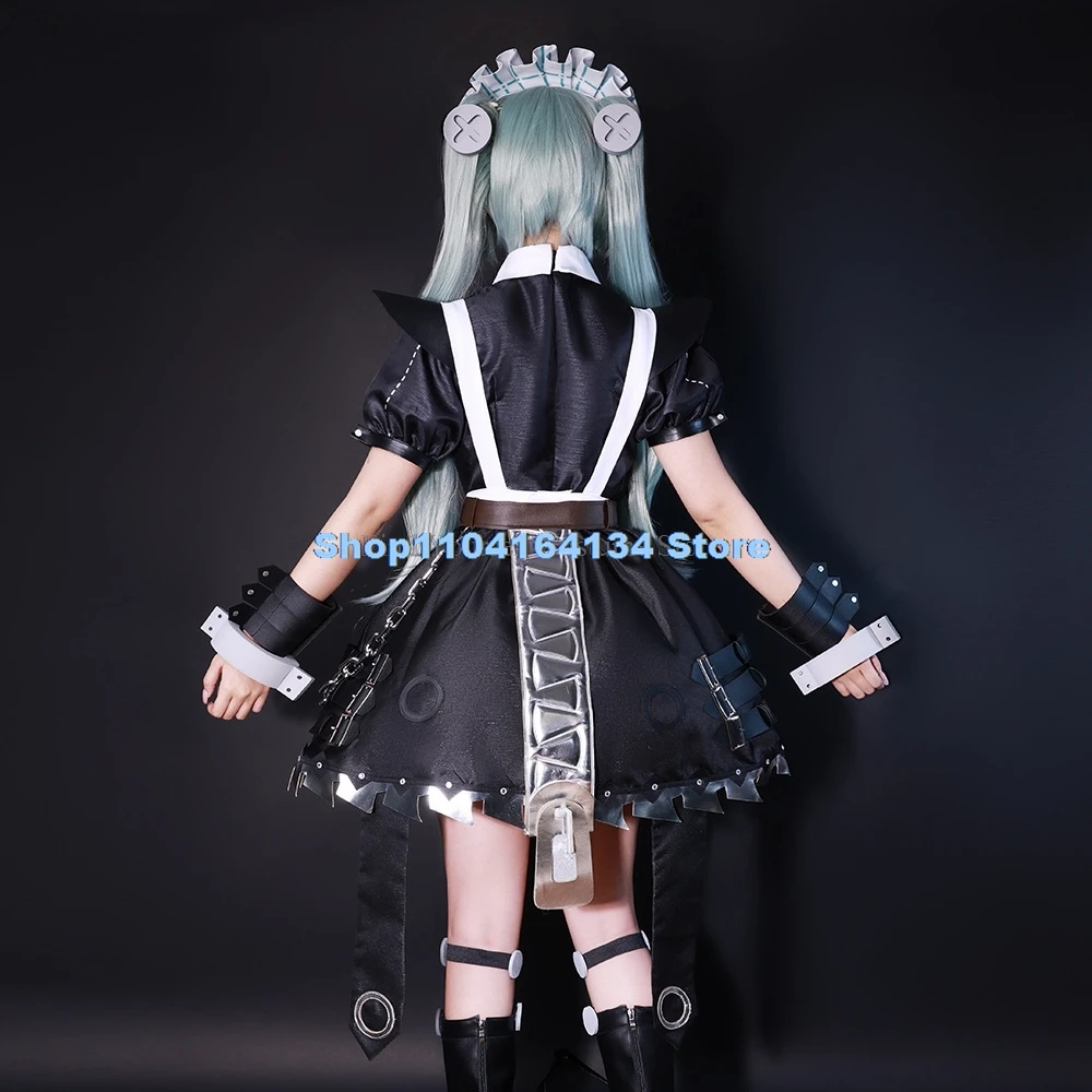 Zenless Zone Zero Corin Wicdes Cosplay Kostuum Uniform Pruik Anime Halloween Feestkostuums Maskerade Vrouwen Spel Met Berentas