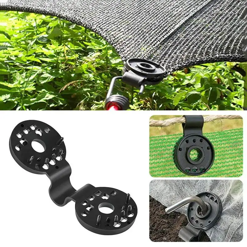 

50Pcs Tarp Clips Greenhouse Clamps Fixing Clips Sun Shade Net Anti Bird Netting Garden Netting Shade Fabric For Home Garden Use