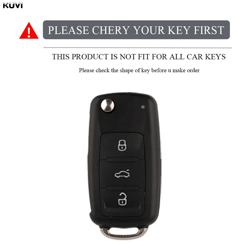 Car Key Case Cover TPU Shell Fob For Volkswagen VW Polo Golf Passat Tiguan Beetle Caddy T5 Up Eos Skoda Octavia Seat Leon Altea