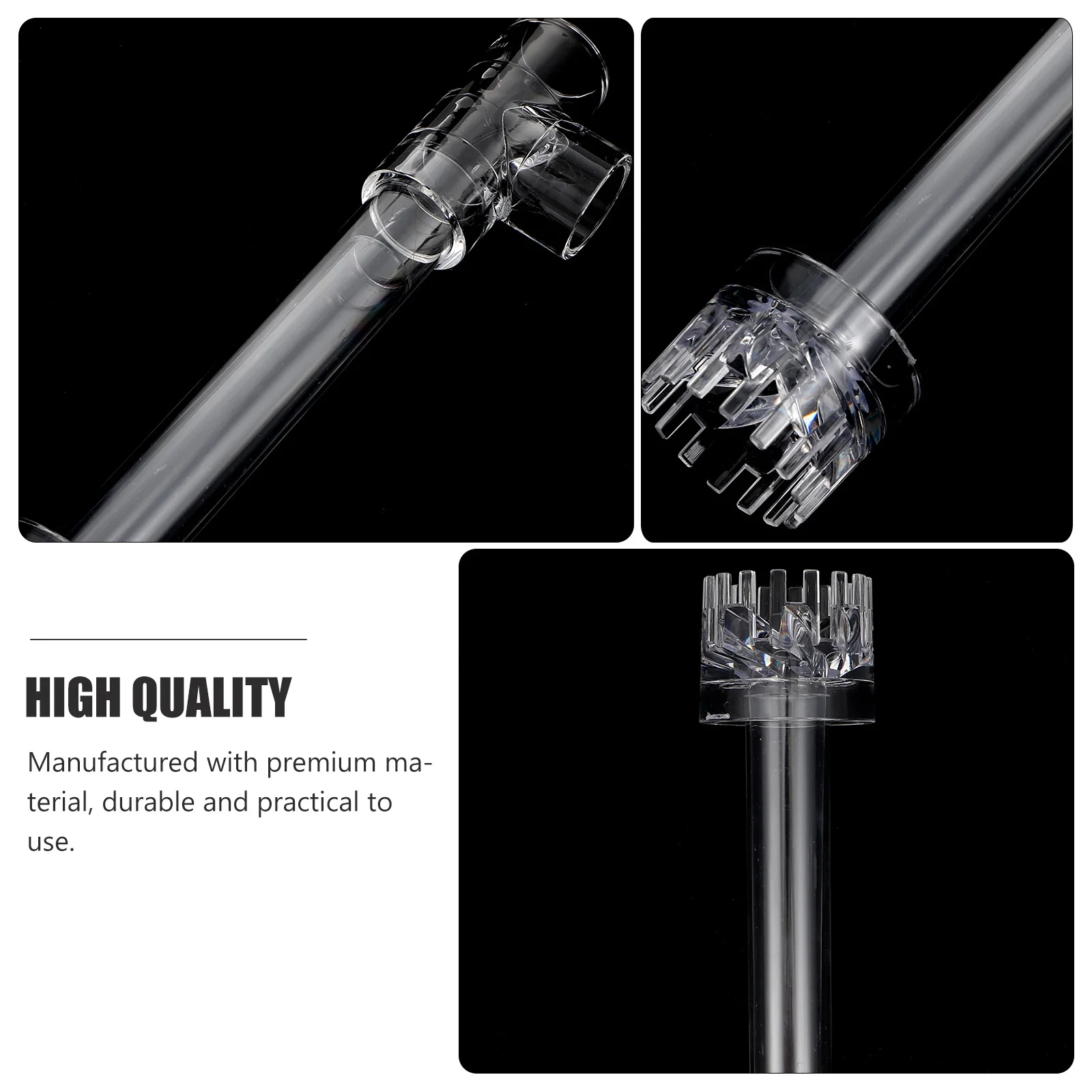 

1Pcs Aquarium Oil Film Remover Durable ABS Fish Tank Surface Protein Skimmer for Fresh Marine Water Cleaner Purify Water Quality