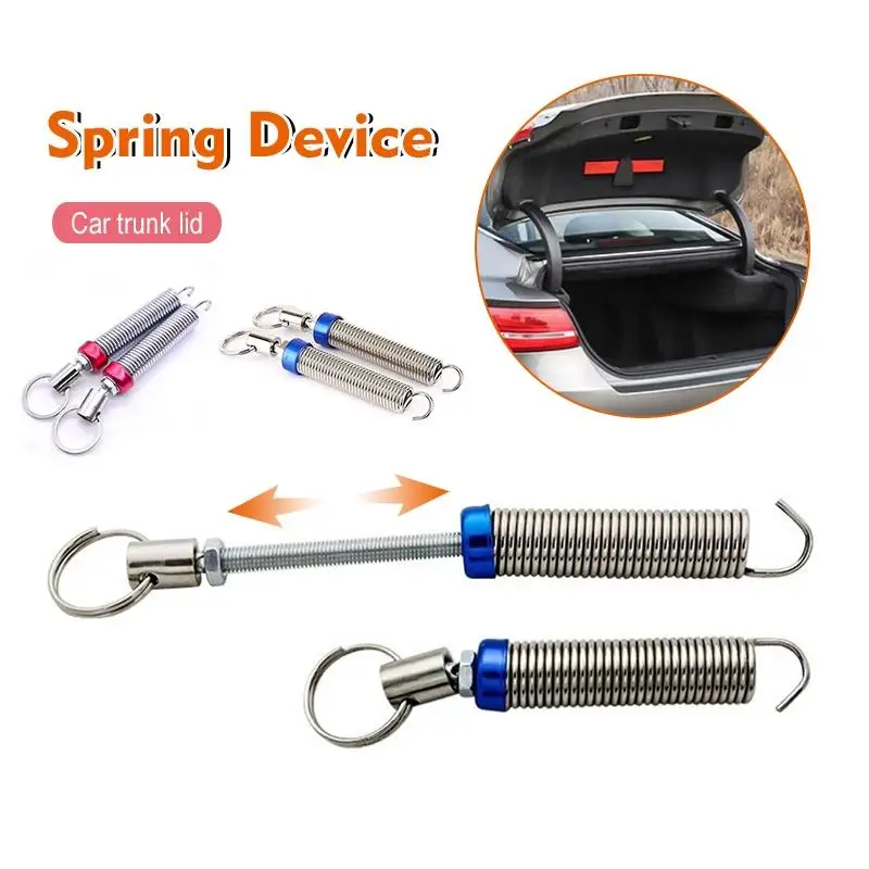 2Pcs Easy Install Car Trunk Lift Spring Adjustable Automatic Universal Rear Trunk Lid Lifter for Most Sedan Cars