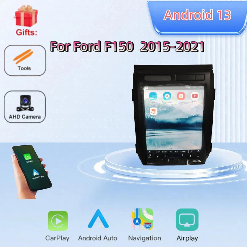 

Android Car Radio For Ford F150 2015-2021 ( Ford F-150 Sync 3) Carplay Multimedia Player 12.3" GPS Navi Stereo Head Unit