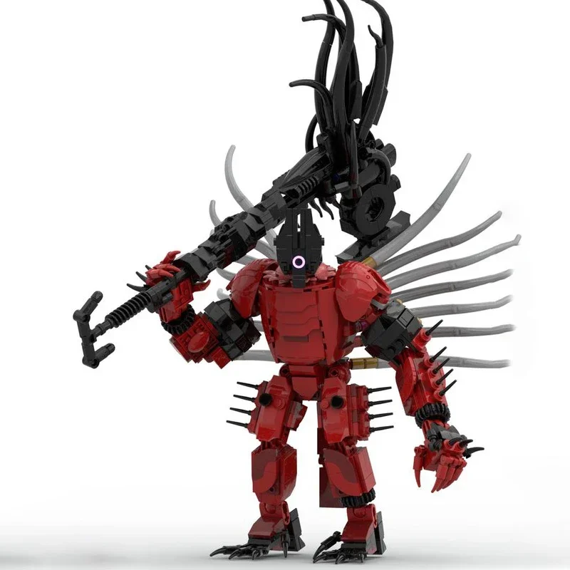 

758pcs MOC Destiny Game Final God of Pain Nezarec Monster Building Blocks Model Toys Children Festival Gift