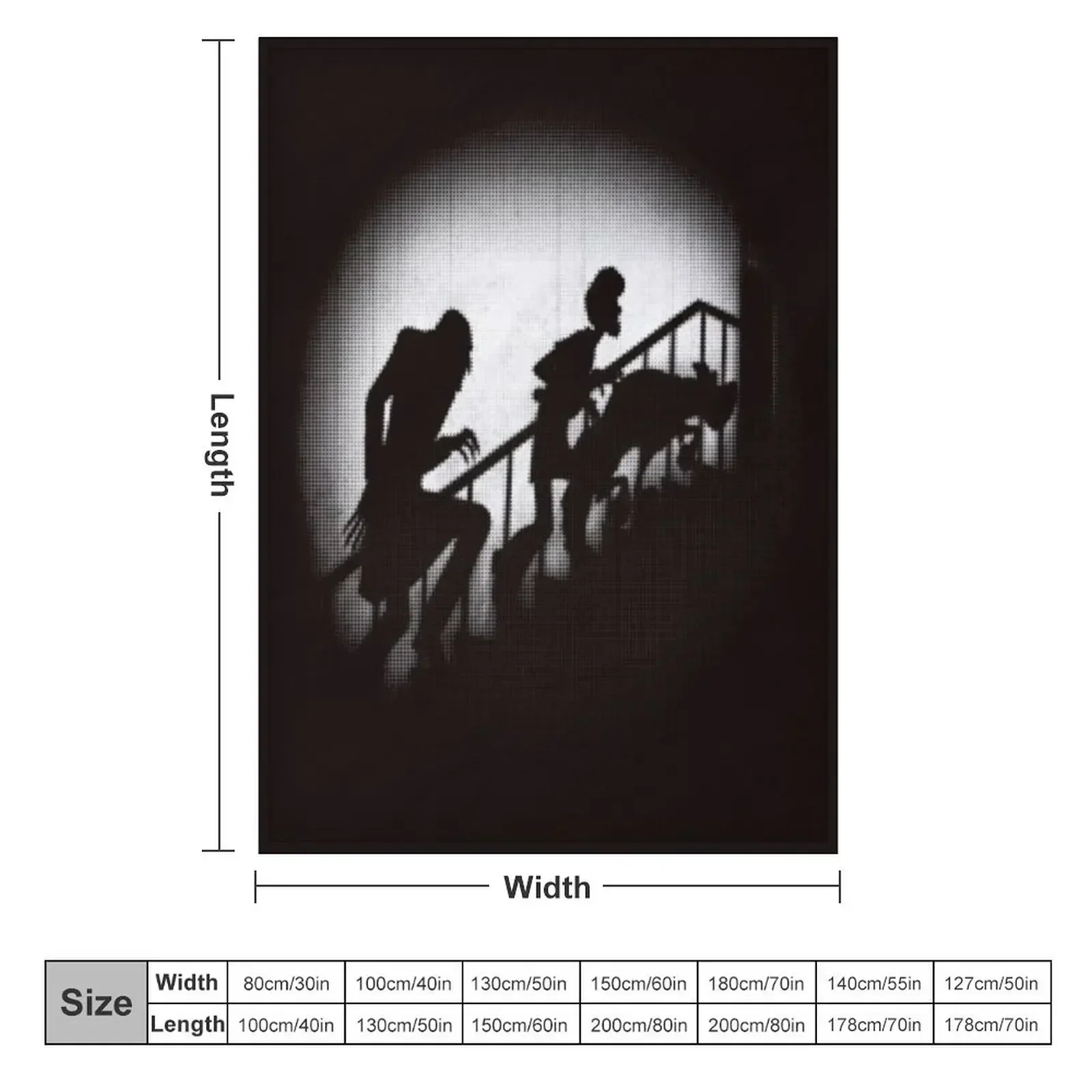 Nosferatu The Mystery Hunter Throw Blanket Loose Thins Soft Plaid Summer manga Decorative Throw Blankets