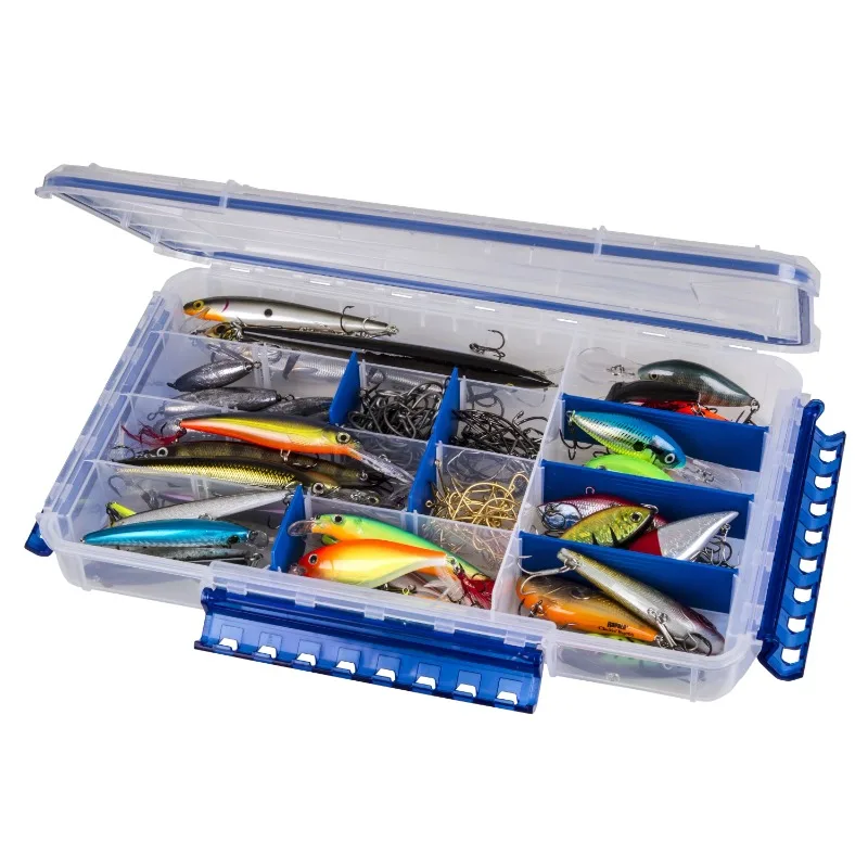 Outdoors WP5005 Large Ultimate Tuff Tainer Utility Fishing Tackle Box, 14 inches Long, Plastic
