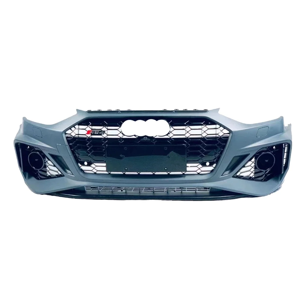 

car bodikits Original Style Latest RS4 style front bumper with grill for Audi A4 modified PP material 2020 2021 2022