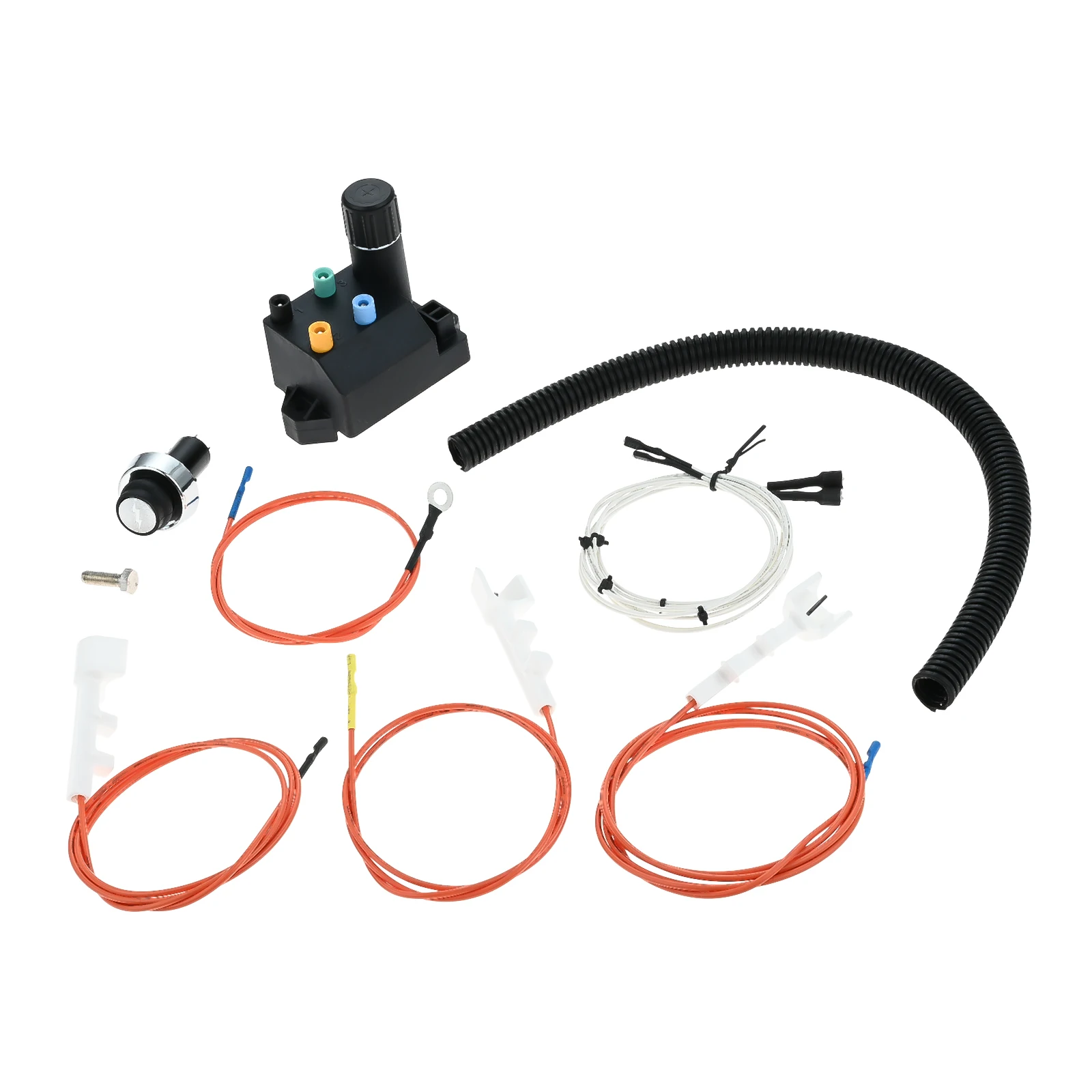 

Гриль комплект зажигания 66355 подходит для Weber Genesis II серии 410/210 газовые грили E410 LX410 SE410 E210 4-выходное электронное зажигание