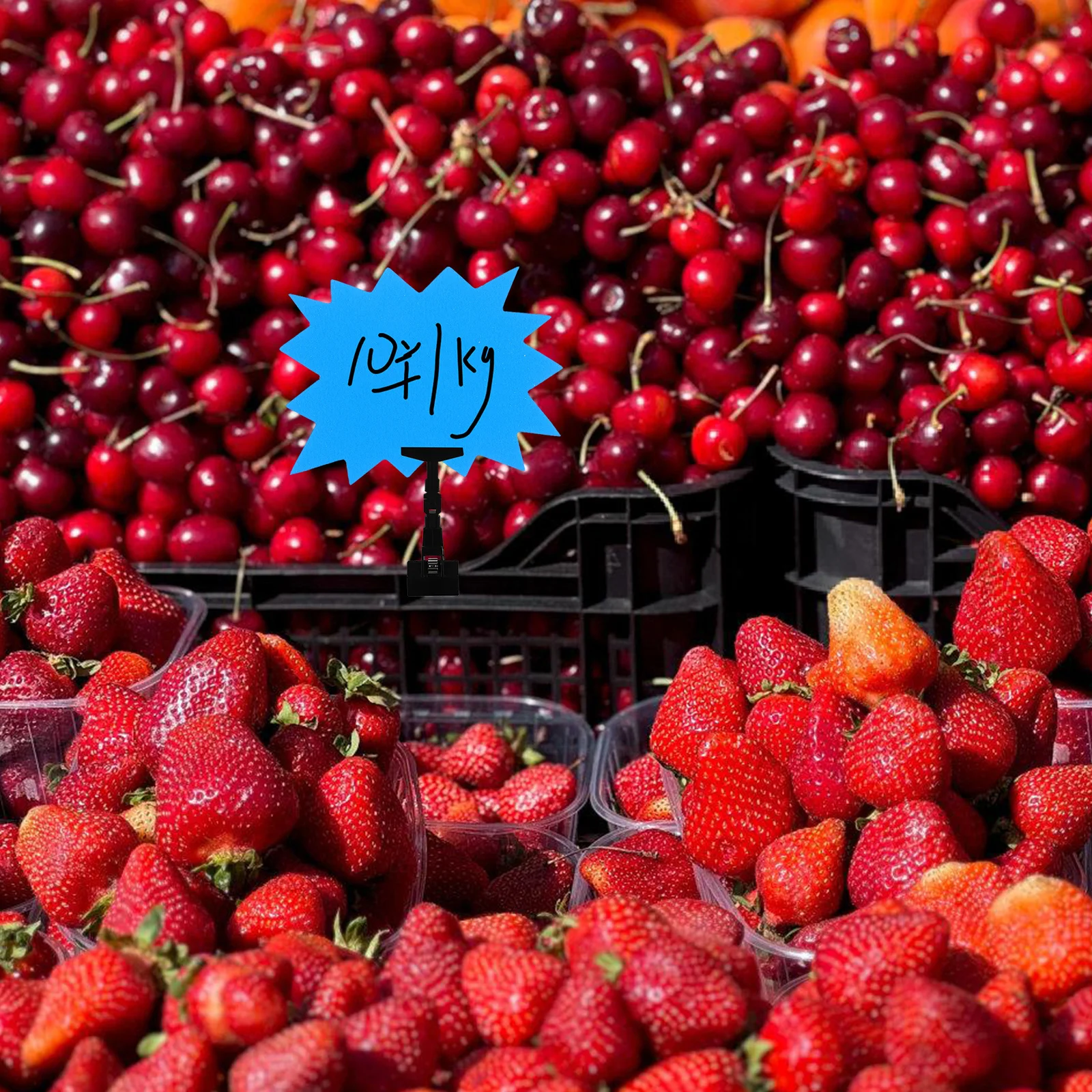 

80Pcs Price Tags Fluorescent Star Burst Retail Sale Signs Blank Price Labels for Supermarkets Stores