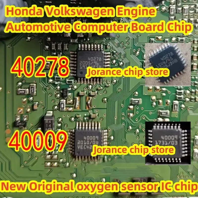 40278 40009 QFP32 New Automotive Engine Computer Board Oxygen Sensor IC Chip