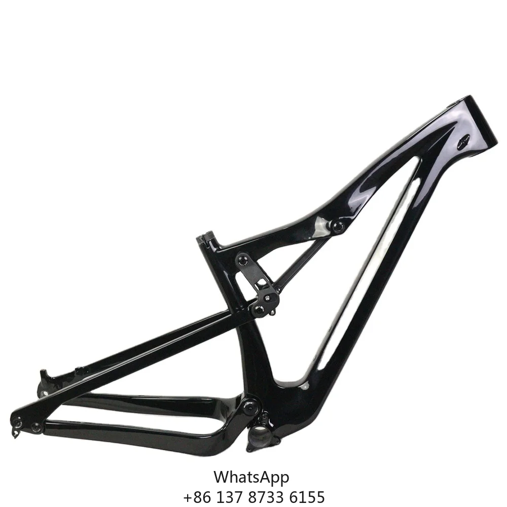 29er Max Tire 2.35inch Double Suspension Mtb Frame Full Suspension Carbon For Mountain Bicycle