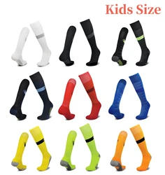 Kids Soccer Socks Children Cotton Non-Slip Breathable Knee High Towel Bottom Cycling Sport Training Long Football Boy Girl Socks