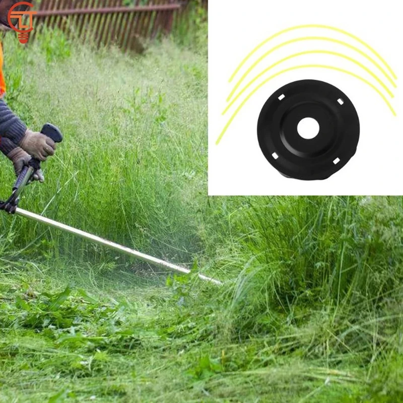 Imagem -05 - Aço Lawn Mower Head Lines Substituição Gasolina e Lithium Grass Trimmer Remoção de Garden Weed Cortador de Escova Parte