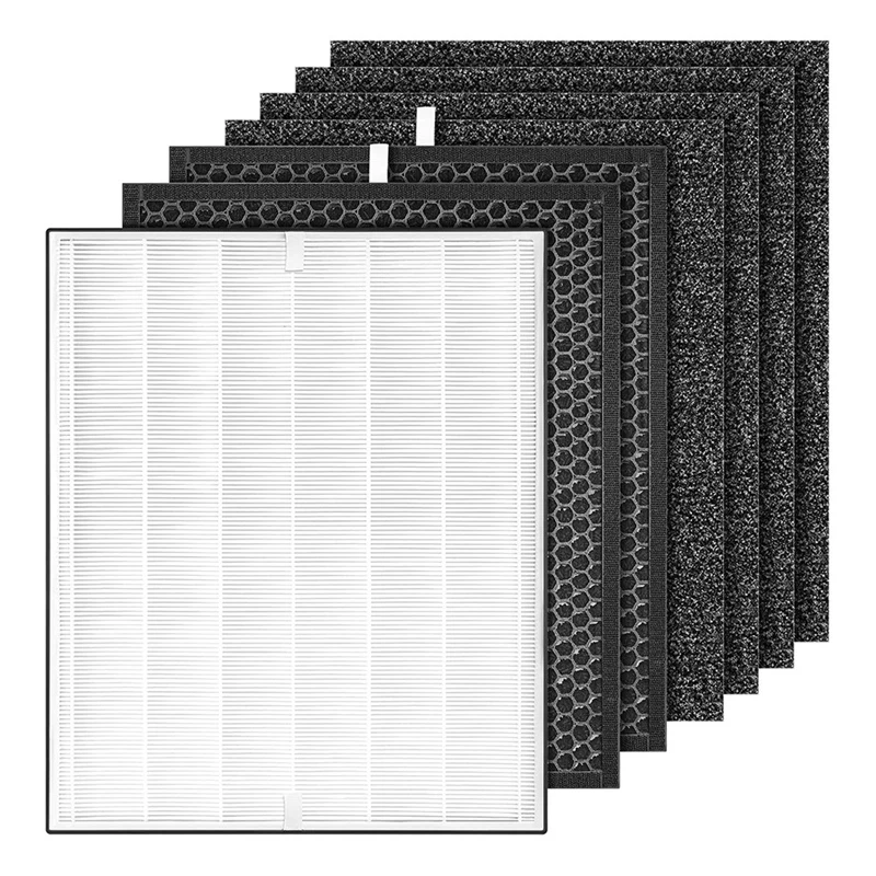 3000 Replacement Filters Compatible With A  3000 4In1 Home Air Purifier,H13 True HEPA And Extra Carbn Pre-Filters