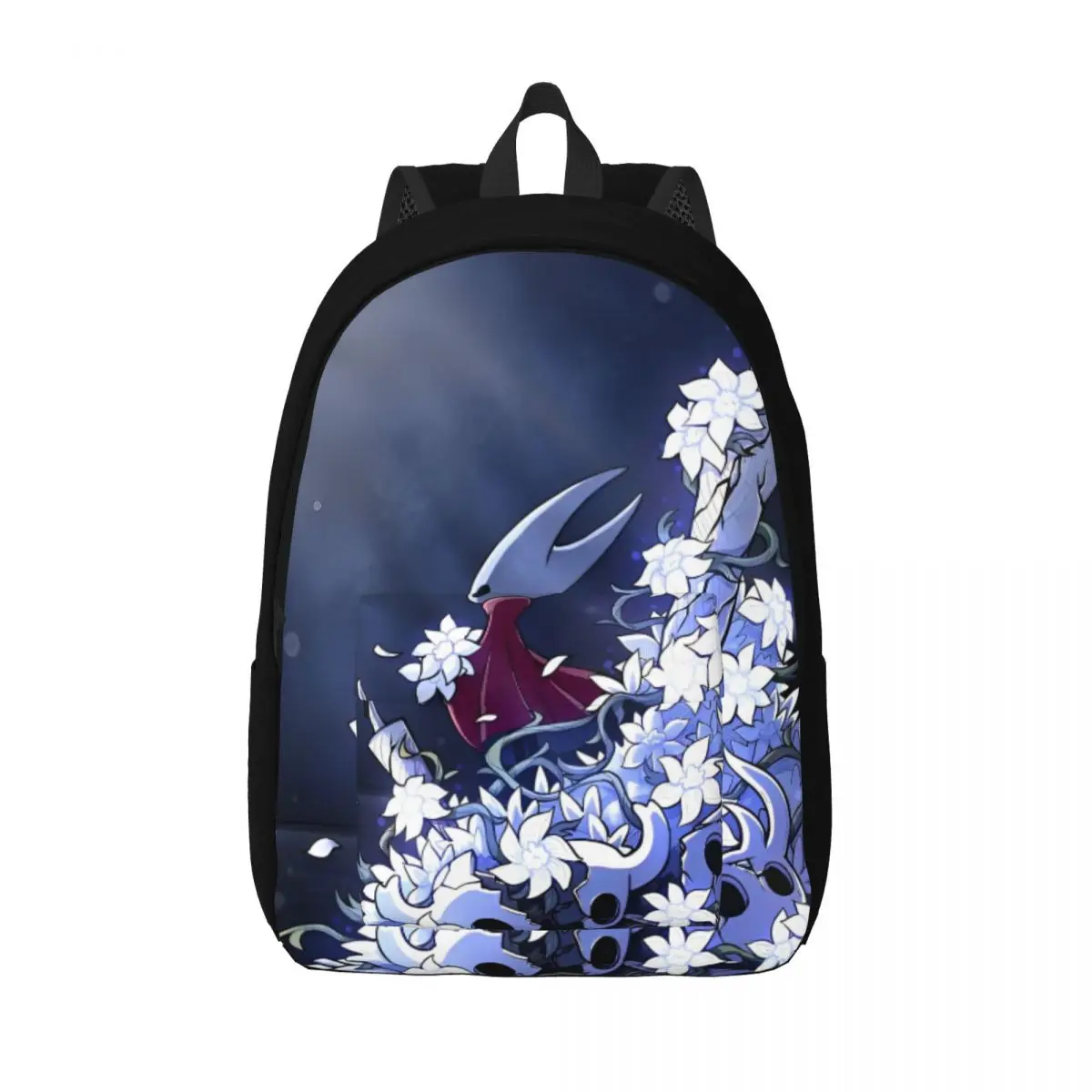 

Hollow Knight Backpack for Men Women Teenage Student Work Daypack Indie Action Adventure College Canvas Bags Durable