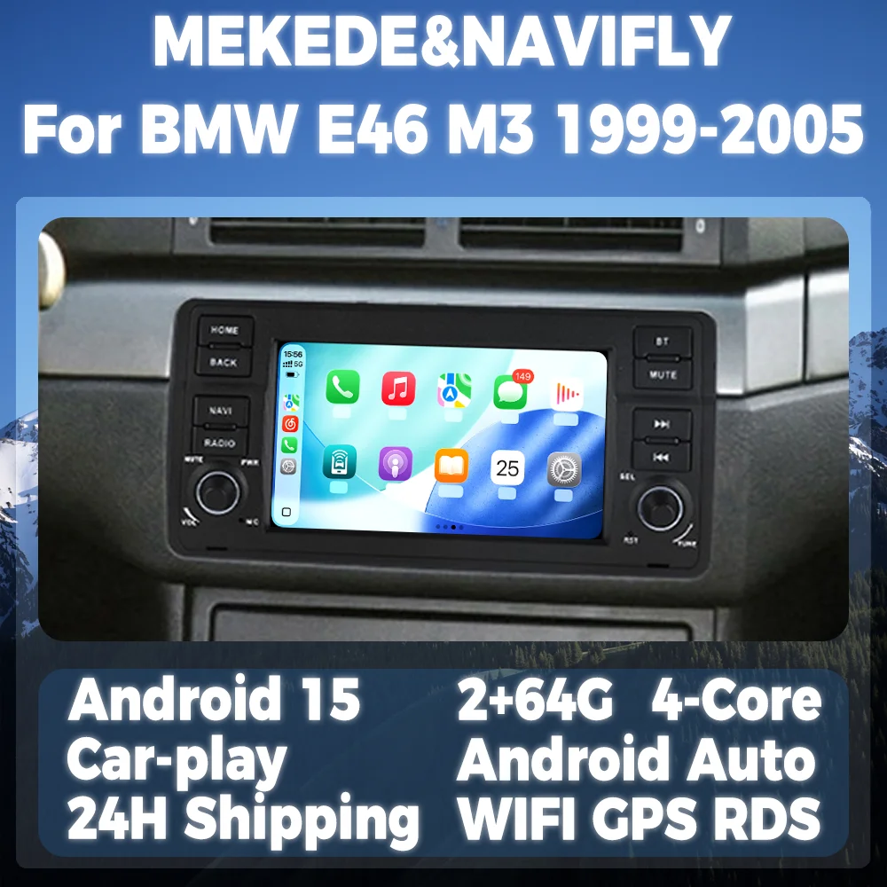 7" Android 15 Car R…