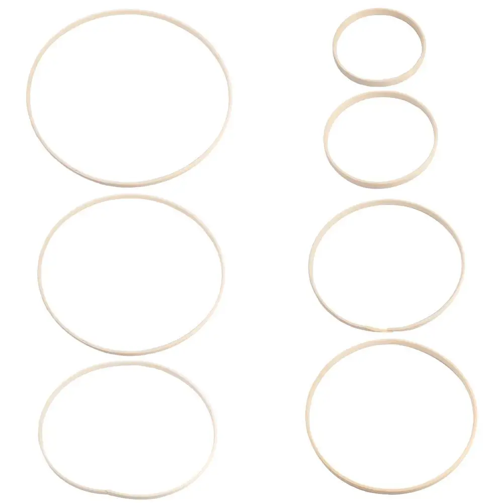 Wreath Frame Round Bamboo Circle Hanging 10-30cm Flower Wreath Ring Bamboo Bamboo Hoop Frame Wedding