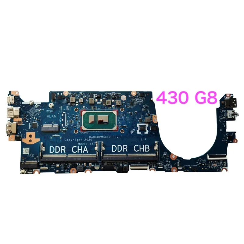 Adecuado para la placa base HP Probook 430 G8 DA0X8PMB8F0 M24279-601 M24279-001 placa base 100% probado OK completamente funciona