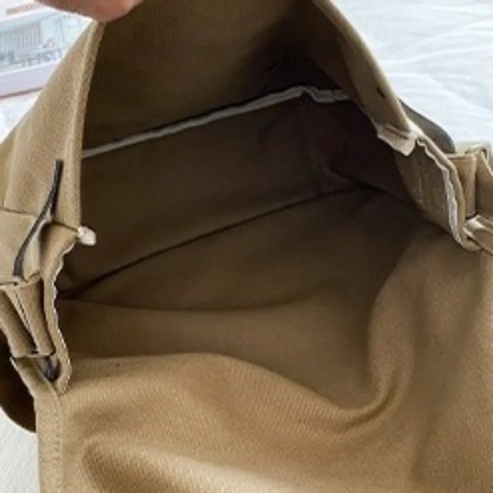 

Винтажная сумка через плечо в стиле для пар, вместительная холщовая сумка в японском стиле, модная повседневная сумка-кроссбоди для активного отдыха