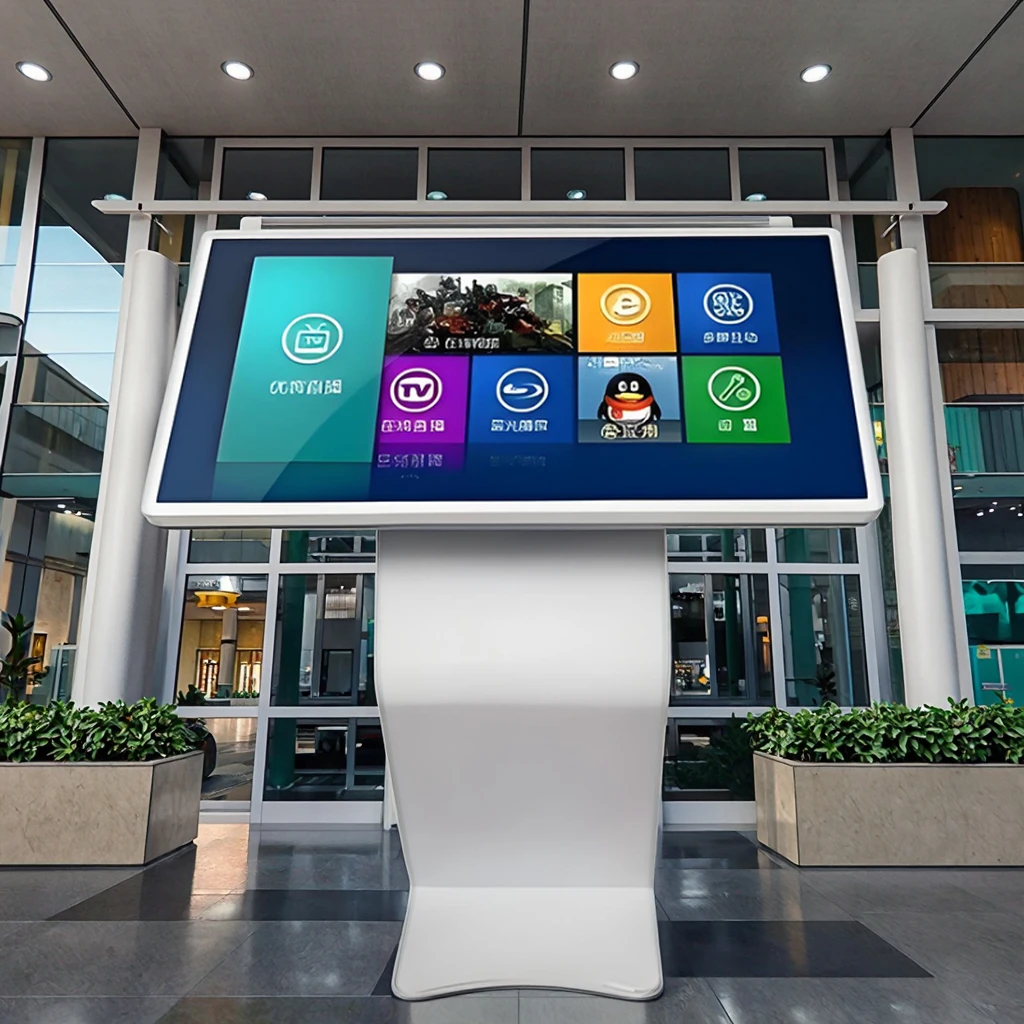 Android Windows Touch Information Kiosk 32 43 50 55 Inch Touch Screen Panel Self-Service Floor Stand Kiosk For Shopping Malls