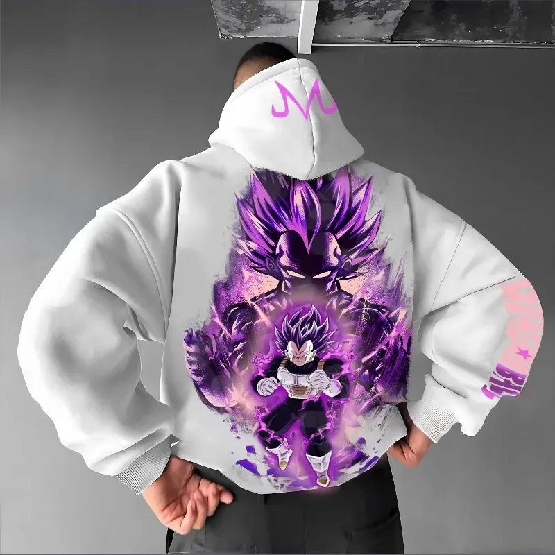 

Dragon Ball Goku 2026 New Hot Oversized Saiyan Hoodie Women Anime Pullover Sweatshirt Graphic Casual Hooded Autumn Spring Tops