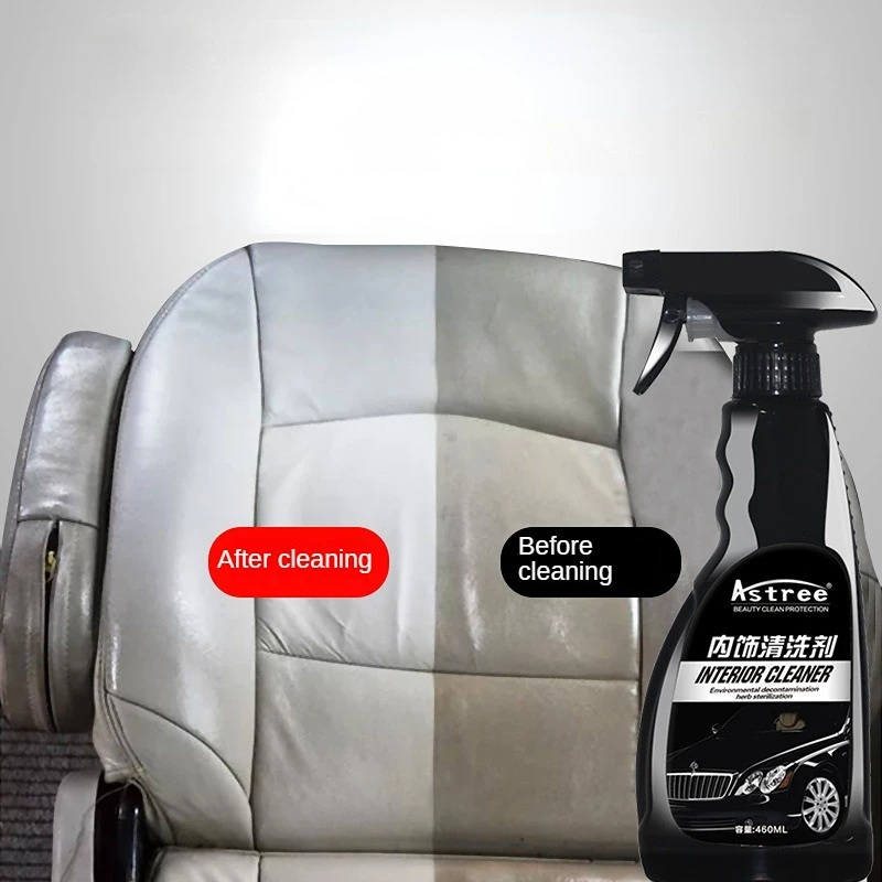 

Car Interior Cleaning Agent Interior Ceiling Leather Seat Decontamination Free Multi-function Foam Cleaner